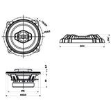 Sencor Boxe auto Boxe Auto Sencor S-SCSBX1002 | 60W, 4"