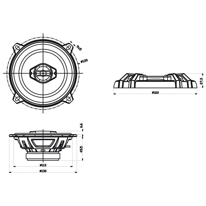 Sencor Boxe auto Boxe Auto Sencor S-SCSBX1302 | 75W, 25"