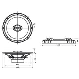 Sencor Boxe auto Boxe Auto Sencor S-SCSBX1602 | 90W, 17cm