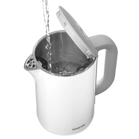 Sencor Fierbator Fierbător Sencor S-SWK1591WH | 2150W, 1.5L, Inox, LED