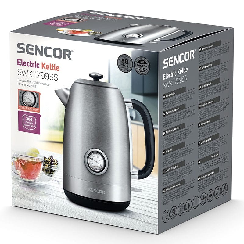 Sencor Fierbator Fierbător Sencor S-SWK1799SS | 2200W, 1.7L, Inox