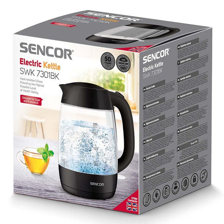 Sencor Fierbator Fierbător Sencor S-SWK7301BK | 1.7L, Inox