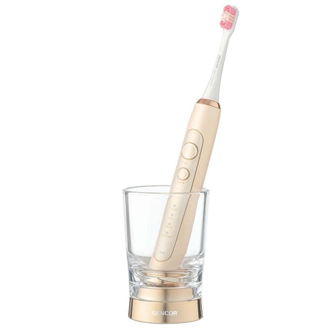 Sencor Periuta de dinti Periuță de Dinți Sencor S-SOC4211GD | 4 programe, 240V, Gri, LED, Portabil