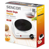 Sencor Plita electrica Plită Electrică Sencor S-SCP1503WH | 1500W, 2.3kg, Alb, Portabil