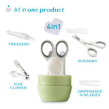 Set Manichiura Bebe Chicco Bufnita, 0luni+