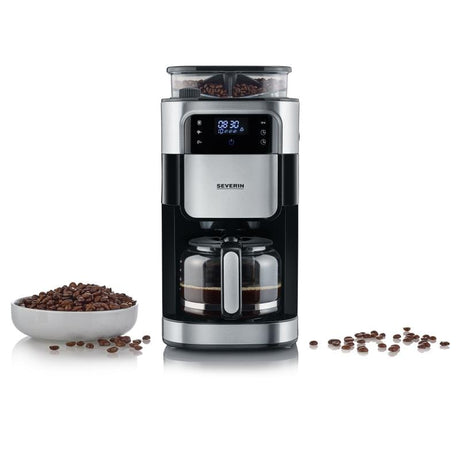 Severin Cafetieră Severin KA 4813, 1,25 L, negru-argintiu (4813000)