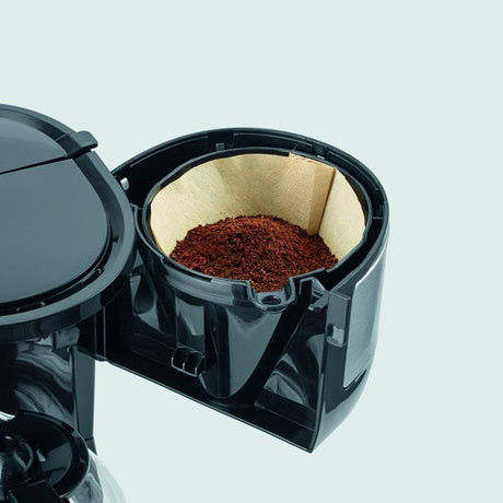 Severin Cafetieră cu filtru Severin KA 4808, argintiu-negru, pentru cafea la filtru