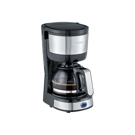 Severin Cafetieră cu filtru Severin KA 4808, argintiu-negru, pentru cafea la filtru
