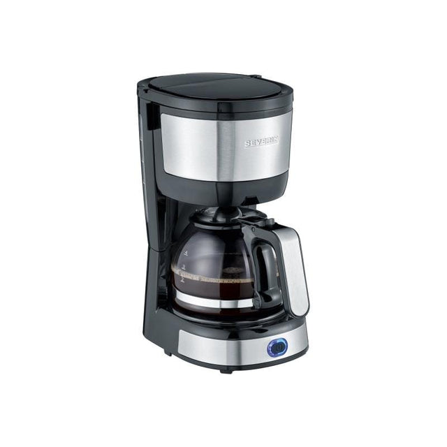 Severin Cafetieră cu filtru Severin KA 4808, argintiu-negru, pentru cafea la filtru