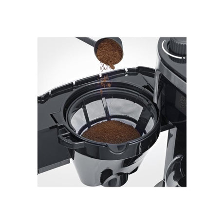 Severin Cafetieră Severin KA 4814, inox/negru, design modern, ușor de utilizat