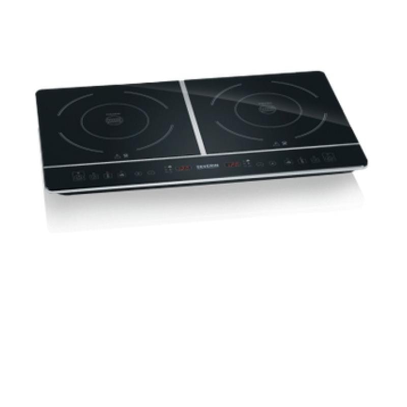 Severin Plită cu inducție dublă Severin DK 1031, neagră, 2 zone de gătit, compactă (DK1031)
