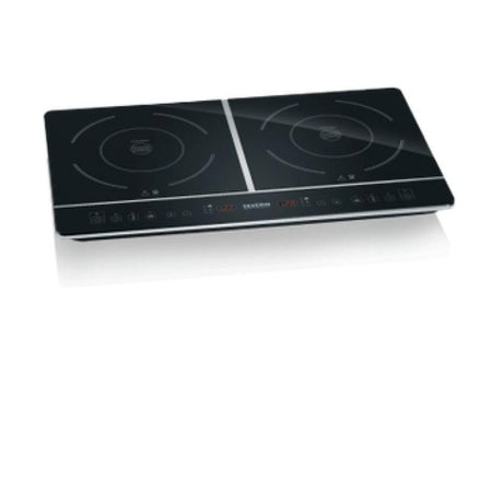 Severin Plită cu inducție dublă Severin DK 1031, neagră, 2 zone de gătit, compactă (DK1031)