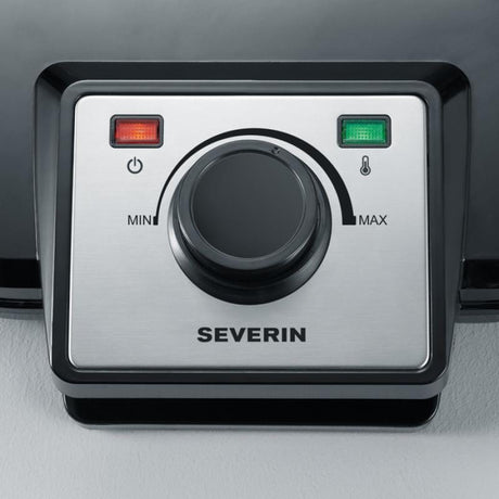 Severin Aparat de făcut vafe dublu Severin WA2106, 1200 W, negru