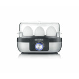 Severin Fierbător de ouă Severin EK 3163, 3 ouă, inox/negru, compact pentru casă și birou