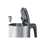 Severin Fierbător electric Severin WK 3409, 1,7 L, inox, negru, pentru ceai și cafea