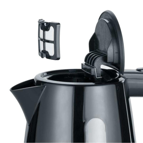 Severin Fierbător electric Severin WK 3410, 1 L, Negru, Compact (WK3410)