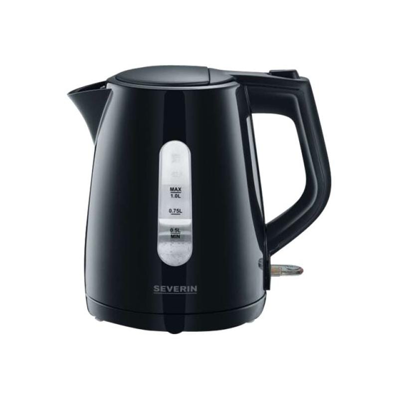 Severin Fierbător electric Severin WK 3410, 1 L, Negru, Compact (WK3410)