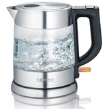 Severin Fierbător electric Severin WK 3468, 1 L, sticlă și inox, design modern