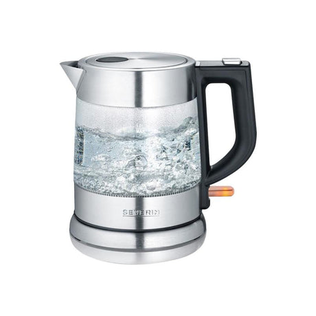 Severin Fierbător electric Severin WK 3468, 1 L, sticlă și inox, design modern