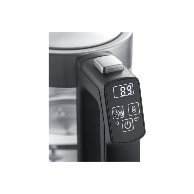 Severin Fierbător electric Severin WK 3458, sticlă, 0,5 L, format mini, compact pentru ceai și cafea