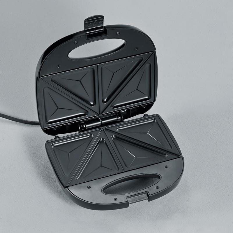 Severin Aparat de făcut sandvișuri Severin SA 2969, inox/negru, compact, pentru sandvișuri calde uniforme