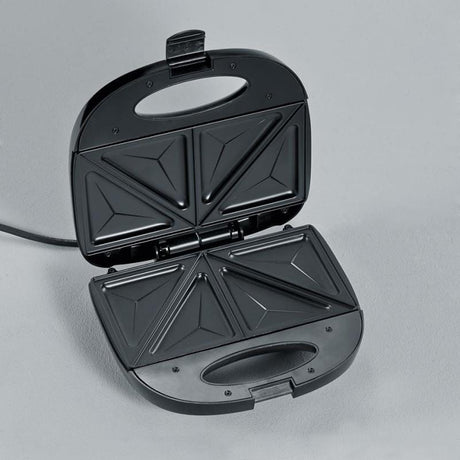 Severin Aparat de făcut sandvișuri Severin SA 2969, inox/negru, compact, pentru sandvișuri calde uniforme