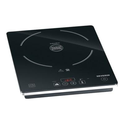Severin Plită electrică Severin KP 1071 cu un singur ochi, neagră, compactă pentru gătit rapid