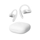 AfterShokz Căști sport wireless Shokz OpenFit T511-ST-WT, design deschis, alb, Bluetooth, pentru alergare și antrenamente