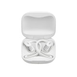 AfterShokz Căști sport wireless Shokz OpenFit T511-ST-WT, design deschis, alb, Bluetooth, pentru alergare și antrenamente