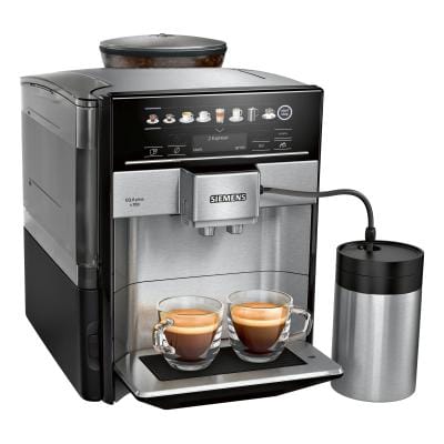 Siemens Espressor automat Siemens EQ.6 plus s700 TE657M03DE, Negru/Argintiu