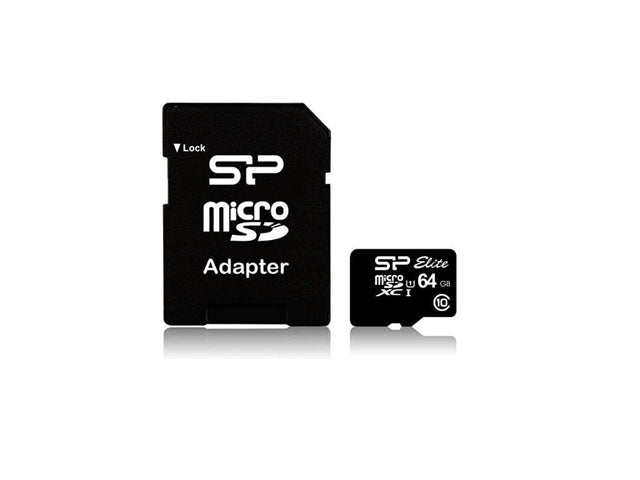 Silicon power Card de memorie Card de Memorie Silicon power SP064GBSTXBU1V10SP | 64GB, Full HD, Smart, Digital