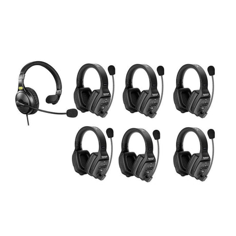 Sistem Intercom Saramonic WiTalk WT7D | 7 Utilizatori, Full Duplex, Dual Ear