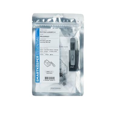 SmartKeeper Set blocatoare port RJ11 SmartKeeper MNL04PKGY, 4 buc + cheie de deblocare mini, gri