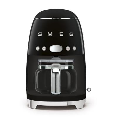 SMEG Cafetieră SMEG DCF02BLEU, cafea la filtru, negru (Schwarz)