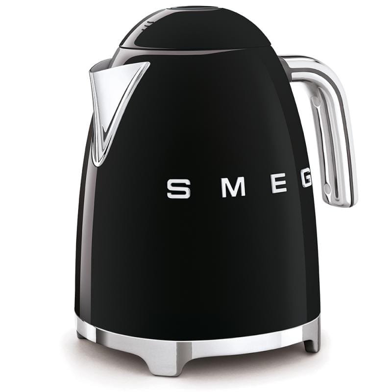 SMEG Fierbător electric SMEG KLF03BLEU, 1,7 l, negru, design retro, încălzire rapidă