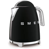 SMEG Fierbător electric SMEG KLF03BLEU, 1,7 l, negru, design retro, încălzire rapidă