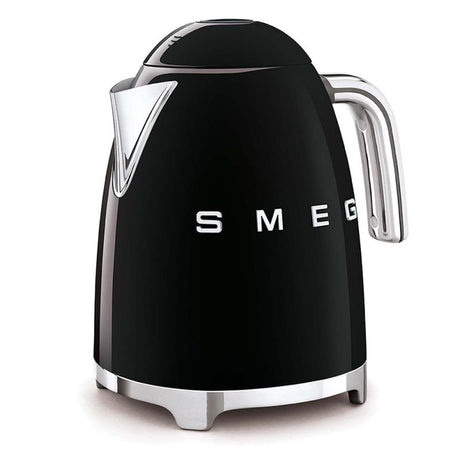 SMEG Fierbător electric SMEG KLF03BLEU, 1,7 l, negru, design retro, încălzire rapidă