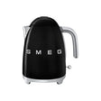 SMEG Fierbător electric SMEG KLF03BLEU, 1,7 l, negru, design retro, încălzire rapidă