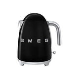 SMEG Fierbător electric SMEG KLF03BLEU, 1,7 l, negru, design retro, încălzire rapidă