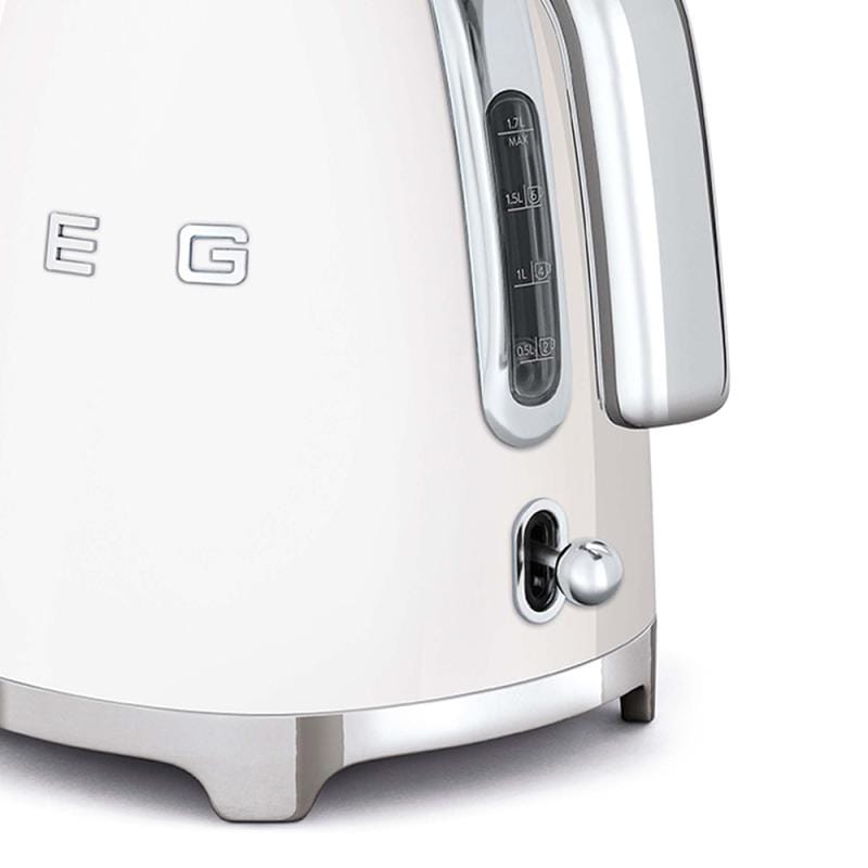 SMEG Fierbător electric SMEG KLF03WHEU, alb, design retro, 1.7 L