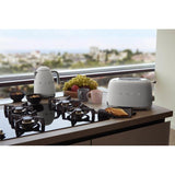 SMEG Fierbător electric SMEG KLF03WHMEU, 1,7 l, 2400 W, alb mat, bază 360°