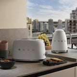 SMEG Fierbător electric SMEG KLF03WHMEU, 1,7 l, 2400 W, alb mat, bază 360°