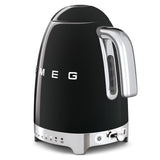 SMEG Fierbător electric SMEG KLF04BLEU, negru, design retro, temperatură reglabilă