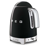 SMEG Fierbător electric SMEG KLF04BLEU, negru, design retro, temperatură reglabilă