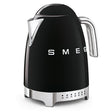 SMEG Fierbător electric SMEG KLF04BLEU, negru, design retro, temperatură reglabilă