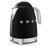 SMEG Fierbător electric SMEG KLF04BLEU, negru, design retro, temperatură reglabilă