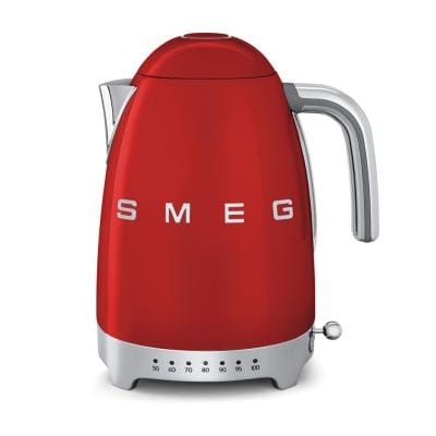 SMEG Fierbător electric SMEG KLF04RDEU, roșu, design retro, încălzire rapidă apă