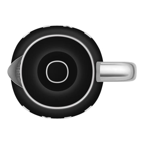 SMEG Fierbător electric SMEG KLF05BLEU Mini 0,8 L, negru, design retro, compact pentru bucătărie și birou