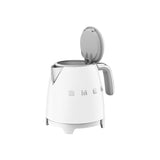 SMEG Fierbător electric SMEG KLF05WHEU Mini 0,8 L, alb, design retro, compact pentru ceai și cafea
