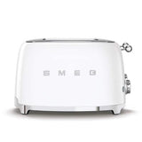 SMEG Prăjitor de pâine SMEG TSF03WHEU, 4 fante, funcții decongelare și reîncălzire, alb, design retro